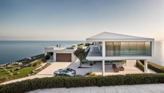Casa a Puerto de Sotogrande-La Marina. Una villa única en construcción rodeada del impresionante sotogr