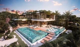 Casa a Puente Romano. Villa en la milla de oro de marbella