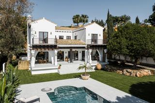 Casa a Hacienda Las Chapas. Villa con vistas al mar en marbella