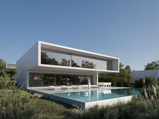 Casa en Centro. Villa de lujo ecológica contemporánea de fran silvestre con pisc