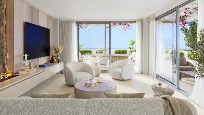 Foto fe6ed834-11d8-4429-8ee3-8158c92a13b9. Apartamento  de 3 dormitorios con vistas panorámicas al mar y al golf en Estepona