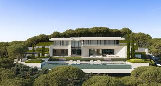 Maison à Benahavís pueblo. Amplia finca con vistas panorámicas y planta de bienestar