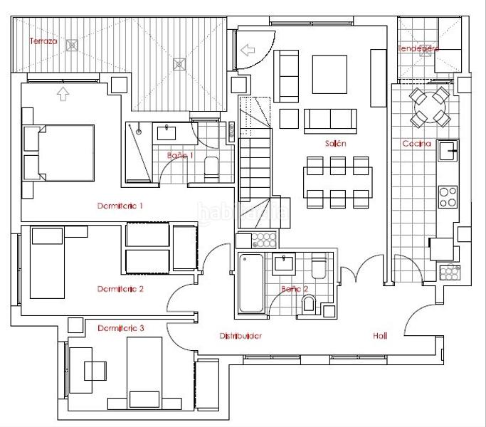 Foto ba1ad27c-838a-43dd-a7bf-42b067fadacd. Attique avec chauffage parking piscine dans Centro Estepona