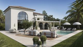 Casa a Casco Antiguo. Villa de lujo en primera línea de golf en el valle del golf de m