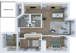 Flat in Camp D´en Serralta. Piso totalmente reformado