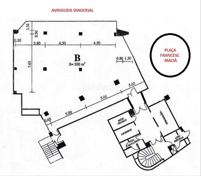 Foto ee34a8d8-839d-41b2-96c8-2b45d1e5ffab. Miete büro in plaça de francesc macià 7 in Barri de les Corts Barcelona