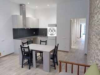 Miete Etagenwohnung in Carrer de les ballesteries 17. Lloguer  pis barri vell, sol de tarda, terrassa i vistes  riu on
