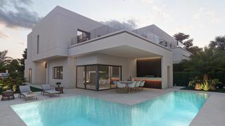 Casa aparellada a L´Albir. Proyecto exclusivo de chalet pareado en el centro de albir