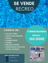 Xalet a Torredonjimeno. Se vende recreo en torredonjimeno ?? por 150.000€!!
