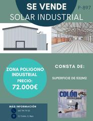 Solar industrial en Martos. Se vende solar industrial en el polígono industrial de martos