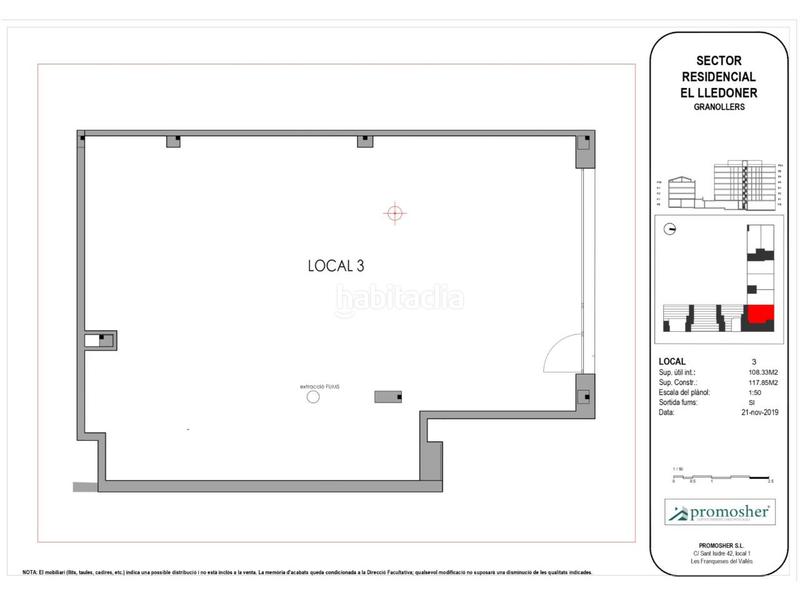 Foto be35b6d3-010f-49eb-a635-9f097347564f. Business premise in sant placid 27 in Lledoner Granollers