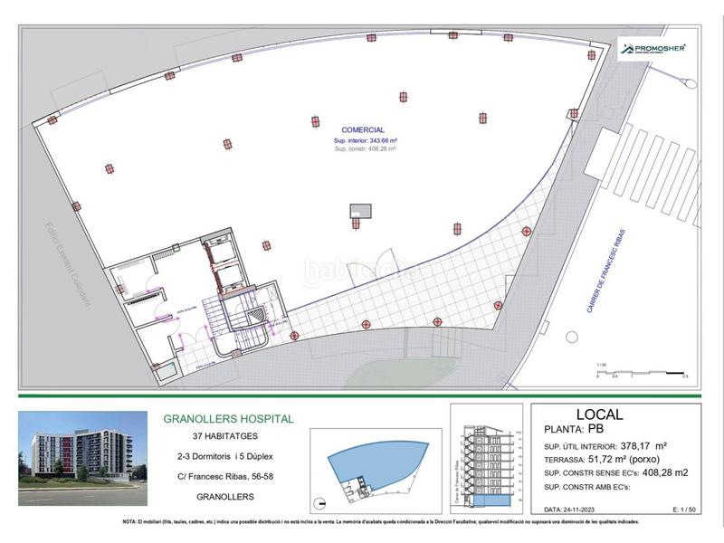 Foto e6c02cfb-1385-4853-a26b-b67e262d1de7. Alquiler local comercial alquiler de local comercial , zona Font Verda en Granollers