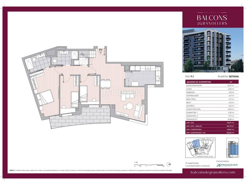 Foto b9fbd09d-a124-4824-8051-16c5739af987. Duplex in francesc ribas 56 in Font Verda Granollers
