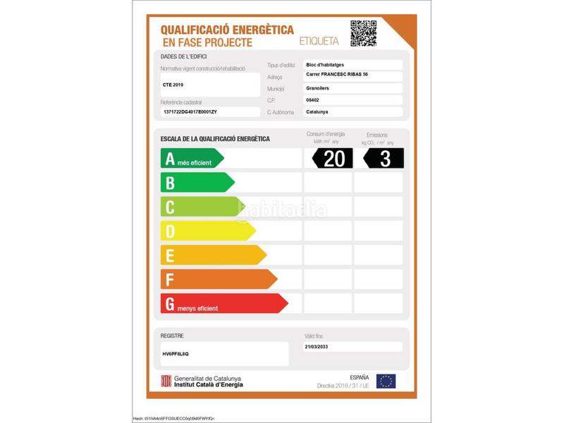 Foto 441bddd9-c721-42c6-93fc-9148e2f53d12. Flat in francesc ribas 56 in Font Verda Granollers