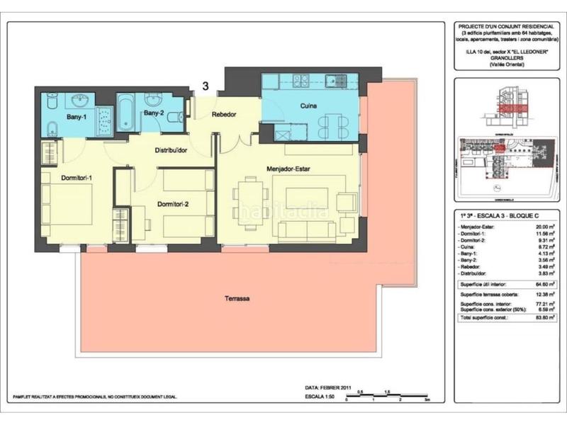 Foto 325f47f4-d1bc-4281-8fed-ff3da2e56a12. Piso en josep pla 16 venta de piso en Lledoner Granollers