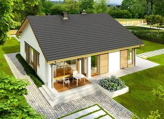 Casa a Trigueros del Valle. Vivienda en autopromoción de 100 m2 sobre parcela de 2400 m2