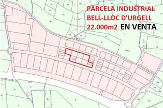 Solar industrial  Vinyes del mig. Parcela en venta polígono belllloc durgell