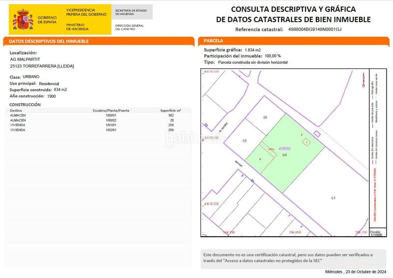 Foto c15832d8-c09e-4a4f-87b2-7283ee0f6b5a. Casa exclusiva casa pairal en construcción en Torrefarrera