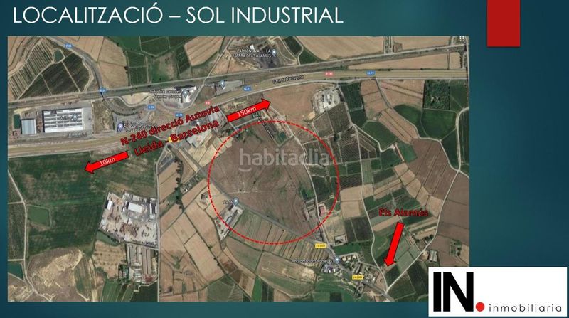 Foto ea0ebb5a-651f-4105-ab39-a9cceb987eba. Solar industrial suelo industrial els alamús lleida ideal plataforma logistica en Alamús (Els)