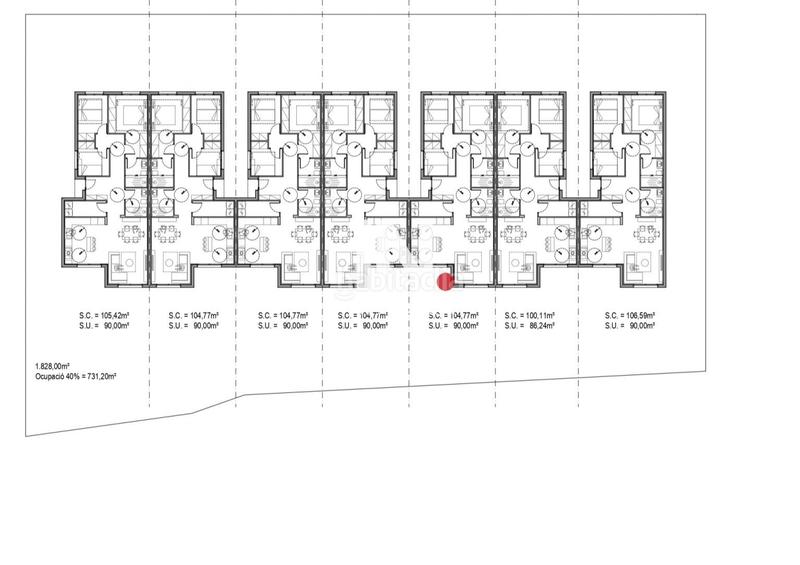 Foto be516ac0-9611-4c2a-8f51-f608bda271e5. Casa a schiera con riscaldamento parcheggio in La Bordeta Lleida