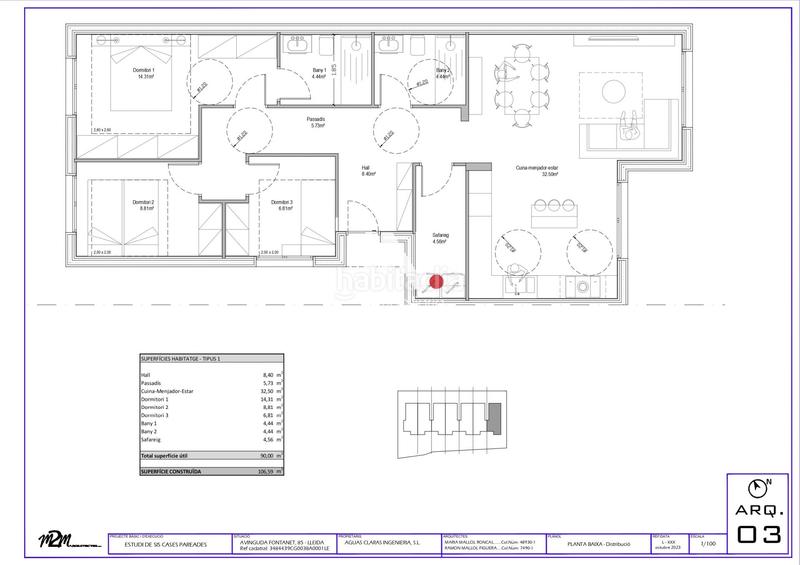 Foto 773fa937-f44c-413e-94b2-d4678b007bd0. Reihenhaus mit heizung parking in La Bordeta Lleida