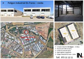 Affitto Capannone industriale in Magraners. Nave en alquiler en el polígon dels frares  lleida