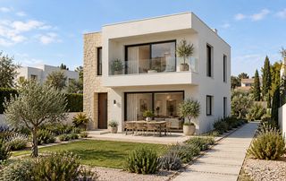 Xalet  Passeig del ferrocarril. Chalet obra nueva castelldefels