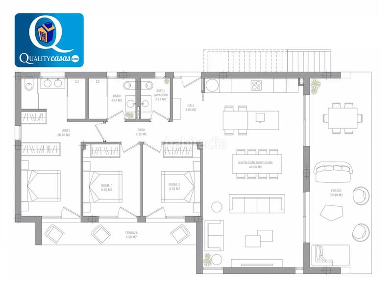 Foto 654a3255-bcef-4d40-985c-23ce46f08e58. Chalet villa en venta en ciudad quesada, 3 dormitorios. en Rojales