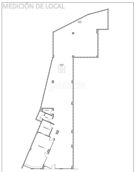 Foto f953876b-3f81-41fb-a962-a30f6d9beed3. Alquiler local comercial local en paseo de la cuba. zona de mucho paso. en Albacete