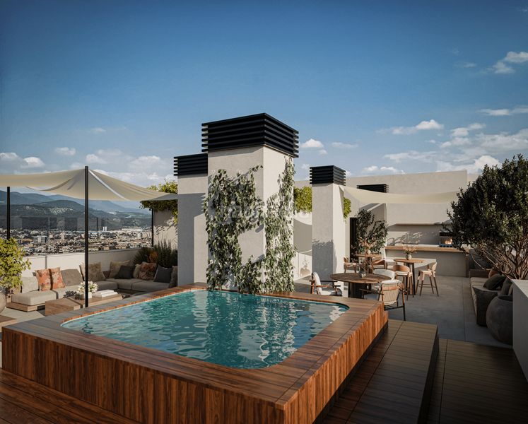 Foto ee6ba2b5-8f9f-4fbd-9330-61d787a2a025. Àtic amb aparcament piscina a Huerta Nueva Estepona