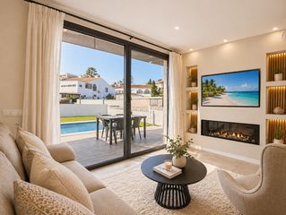 Haus in El Faro de Calaburra - Chaparral. Villa renovada con licencia turística en el faro, mijas costa  a