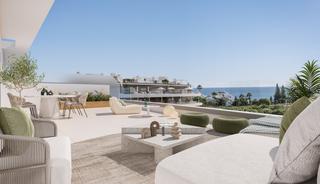 Attique à Bahía Dorada. Atico con vistas al mar y cerca de la playa en estepona oeste