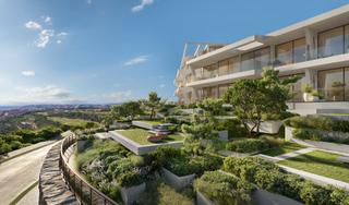 Apartament a Casares Golf - Casares del Sol. Apartamento de 3 dormitorios con vistas al mar y diseño missoni