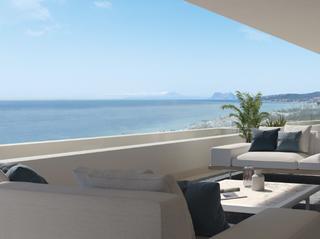 Apartament a Guadalobón. Apartamento de 3 dormitorios en nuevo complejo con vistas al mar