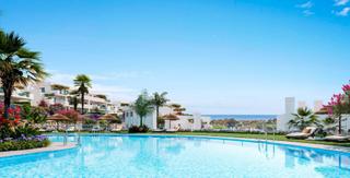 Piccolo appartamento in Casares Golf - Casares del Sol. Apartamento de 2 dormitorios con jardín en nuevo complejo en cas