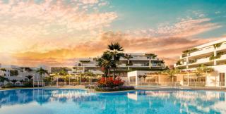 Piccolo appartamento in Casares Golf - Casares del Sol. Apartamento en planta baja de 3 dormitorios con jardín en nuevo