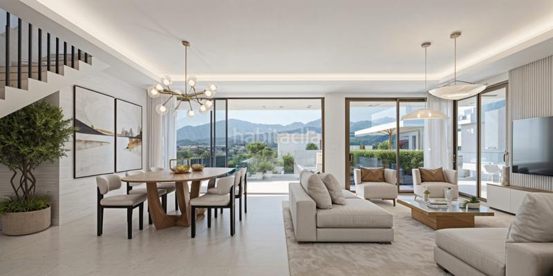Foto 1b0e1726-9778-4c7d-a945-a18ad0ca8d02. Ático  dúplex de 3 dormitorios con vistas al golf en los flamingos en Estepona