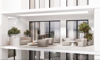 Apartament a Bahía Dorada. Piso en obra nueva cerca de la playa  estepona oeste