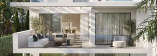 Apartament a Bahía Dorada. Nuevo apartamento con terraza y vistas abiertas a pocos pasos de