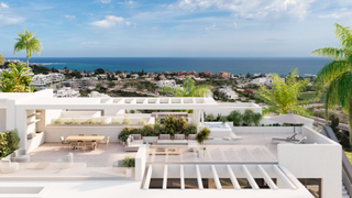 Àtic a Bahía Dorada. Ático con vistas al mar y solarium en nueva promoción cerca de s