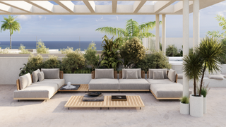 Àtic a Bahía Dorada. Ático con vistas al mar y solarium en nueva promoción cerca de s