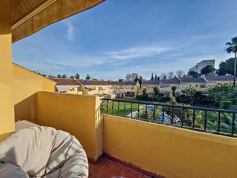 Foto ede1f47e-442e-4a2a-9519-06f1ffd72a2f. Casa adosada adosada de 3 dormitorios con terraza y acceso directo a la piscina el padron, en Estepona