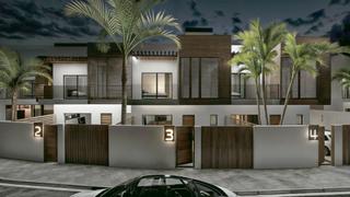 Casa adossada a Estepona Golf. Casa adosada exclusiva con piscina privada  oeste de estepona