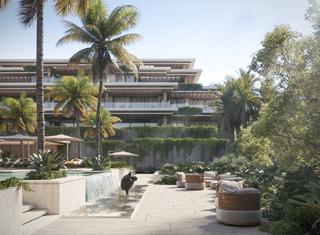 Apartamento en Los Flamingos. Apartamento de obra nueva con 3 dormitorios en complejo de estil