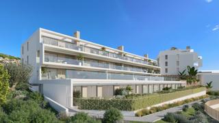 Planta baixa a Cancelada. Apartamento de 2 dormitorios con jardín en urbanización moderna