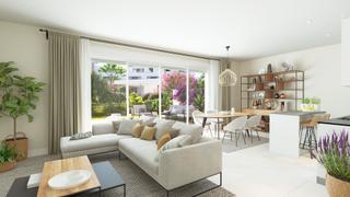 Planta baixa a Bel - Air. Apartamento en planta baja de 2 dormitorios con jardín en nuevo