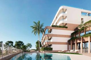 Apartament a Estepona Golf. Moderno apartamento en planta intermedia con vistas al golf  est