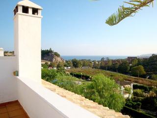 Àtic a Casares Golf - Casares del Sol. Ático de 3 dormitorios con vistas al mar en bahía casares  a sol