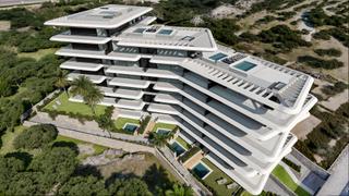 Appartement à Huerta Nueva. Elegante apartamento de 3 dormitorios con vistas al mar y amplia