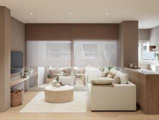 Piccolo appartamento in Centro. Apartamento reformado con vistas al mar y acceso directo al pase